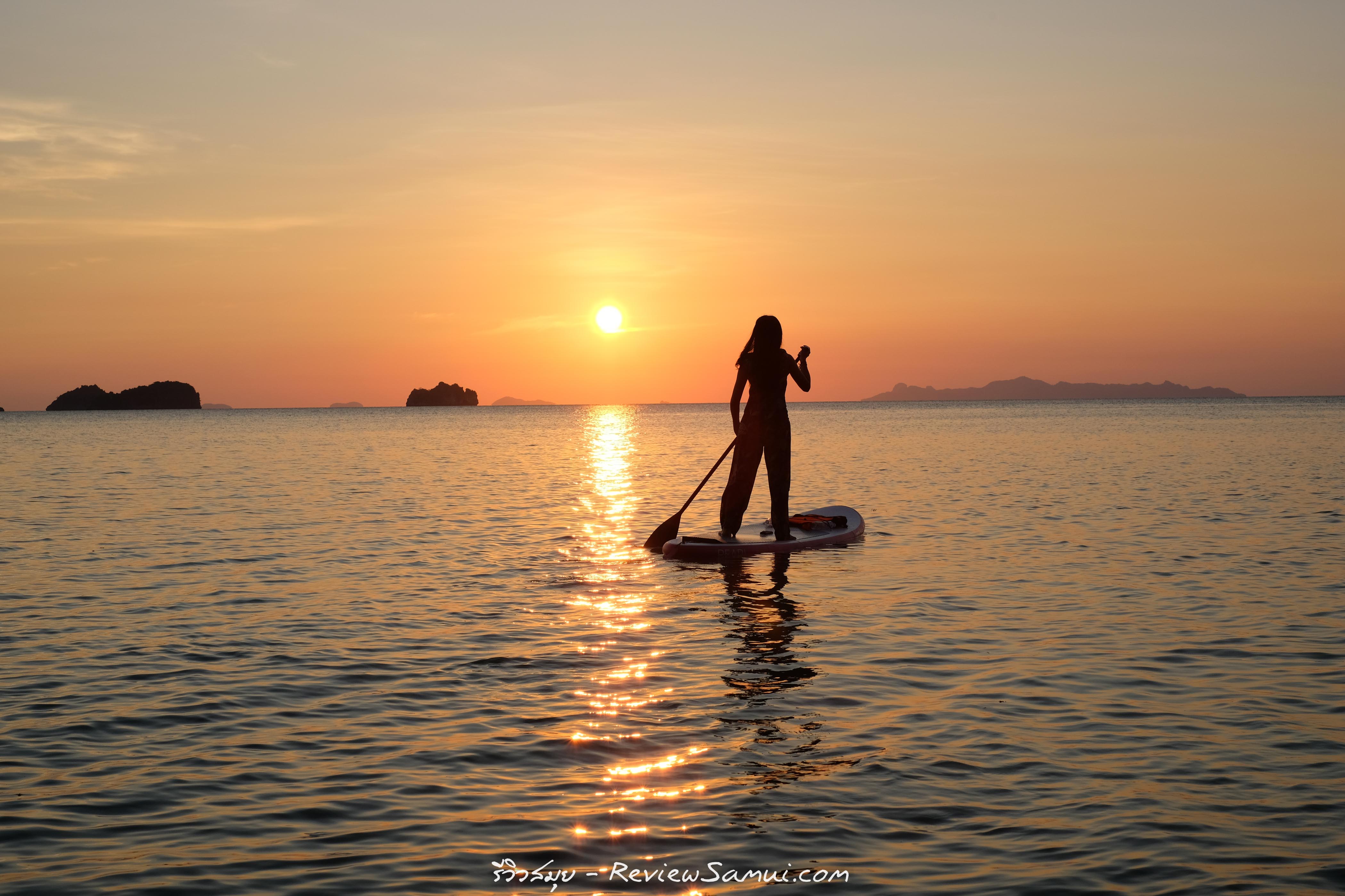 Paddle board พังกา รีวิวสมุย | Review samui